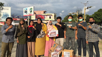 Galang dana, Mahasiswa Gayo Banda Aceh dan Mahasiswa Politeknik Aceh untuk kebakaran Bener Meriah