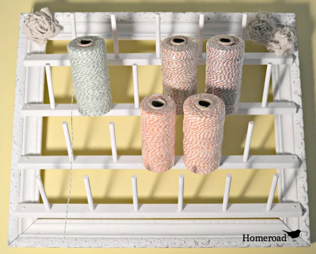 Washi Tape and Twine Organizer