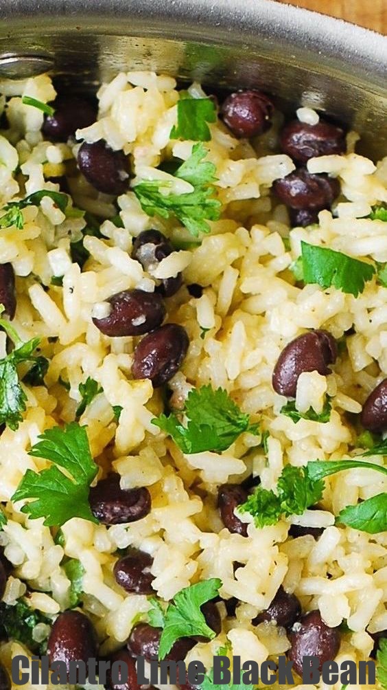 Cilantro Lime Black Bean Rice - Recipe Notes