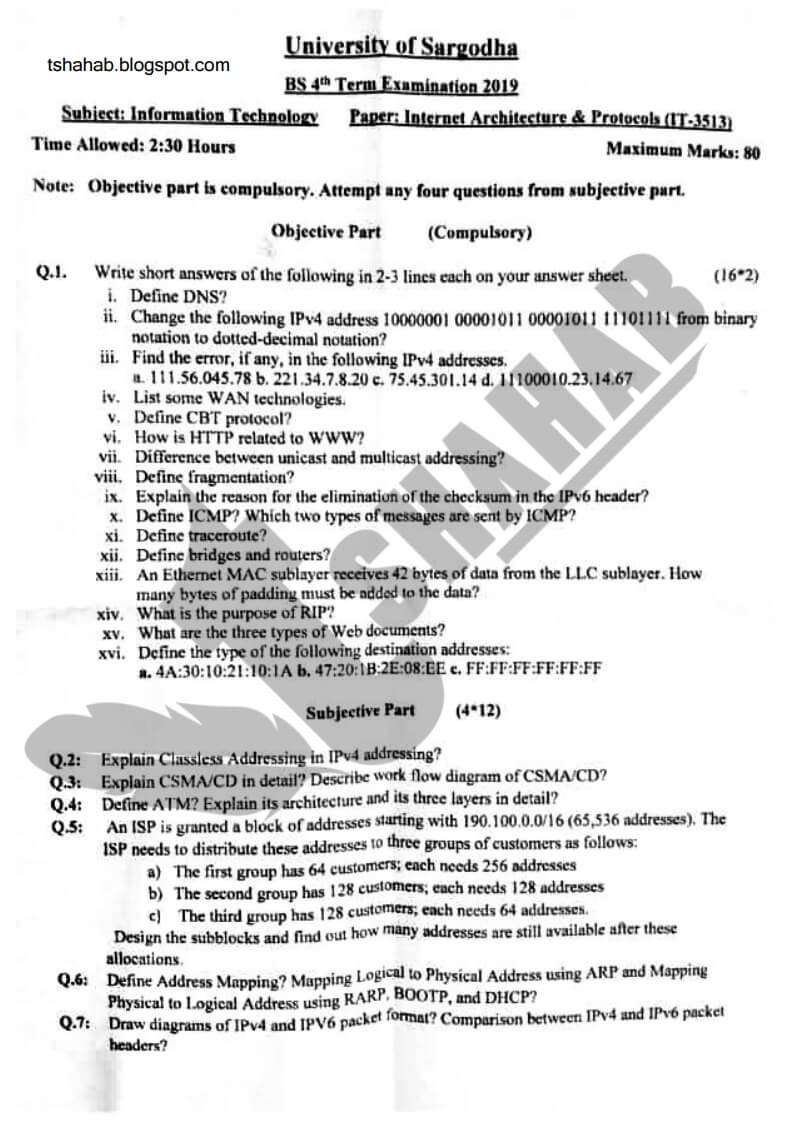 Network protocols essay 05 image