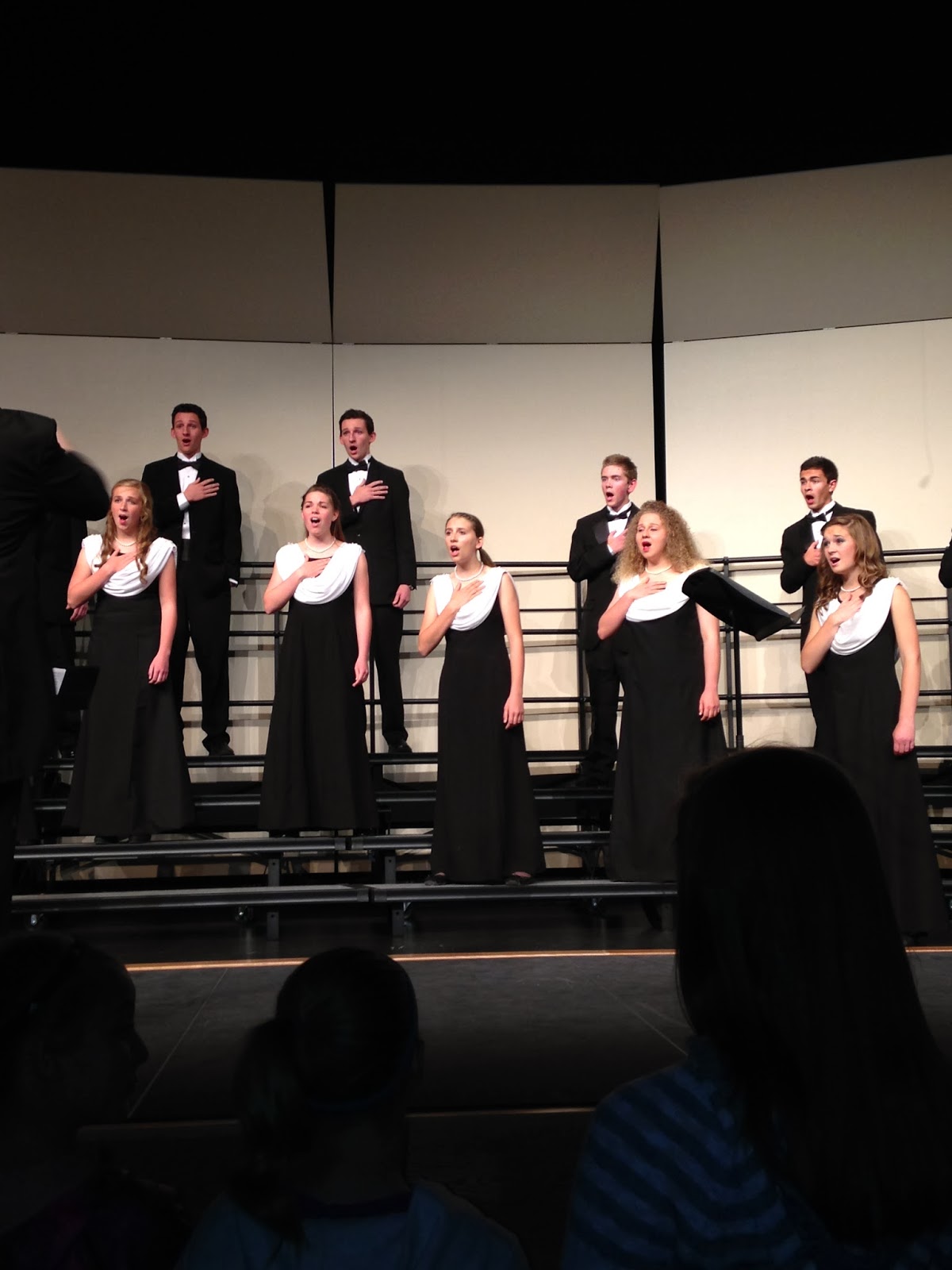 Family of Fifteen High School Choir Concert