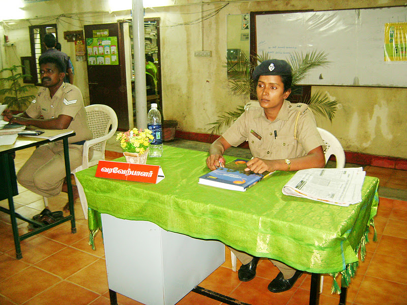 Anna Nagar Daily Receptionist At Thirumangalam Police Station