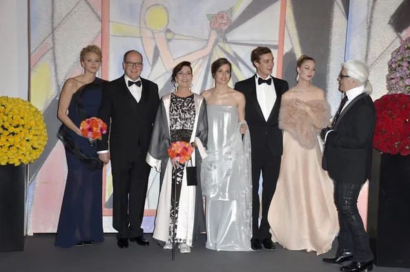 Prince Albert, Princess Caroline, Charlotte Casiraghi, Princess Alexandra, Beatrice Borromeo-Casiraghi, Pierre Casiraghi, Andrea Casiraghi and Tatiana Casiraghi