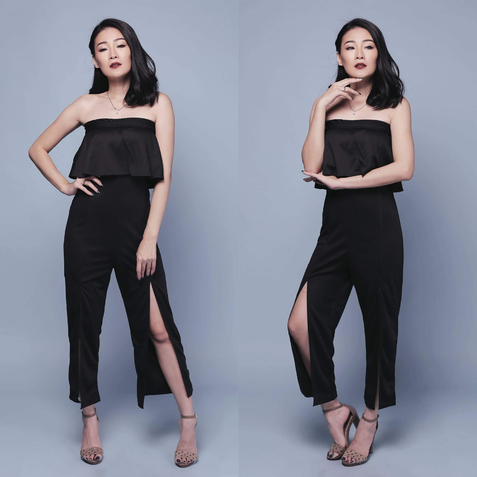 Jumpsuit slit Tunic