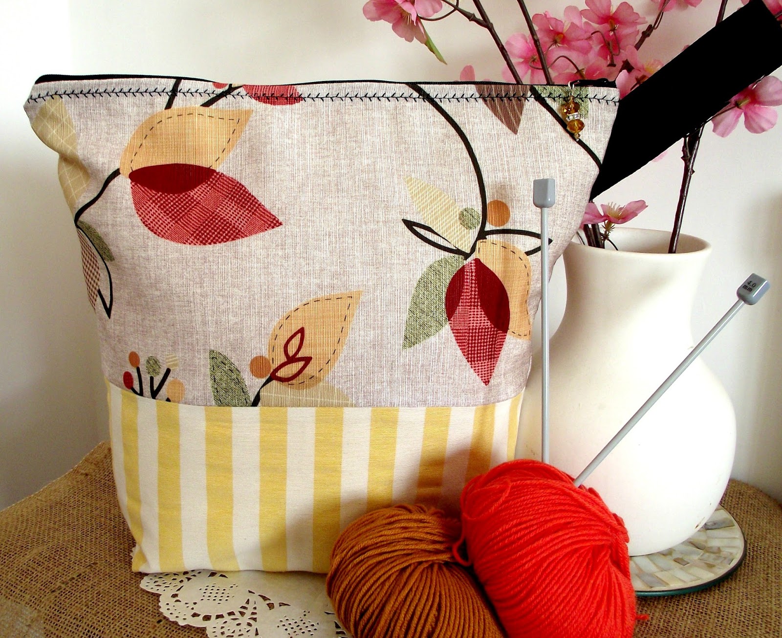 LiliaCraftParty New Knitting Project Bags!