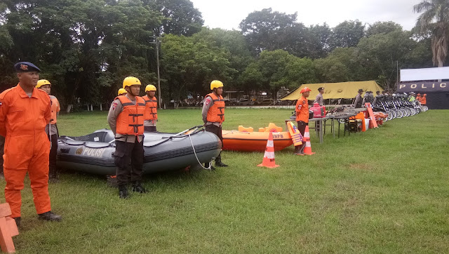 Bondowoso Siap Tanggap Bencana Terbukti Dari Apel Terpadu Siap Siaga Kebencanaan Di Alun_Alun RBA Kironggo 