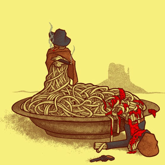 Today's T : 今日のスパゲッティ・ウエスタン「荒野の用心棒」 Tシャツ