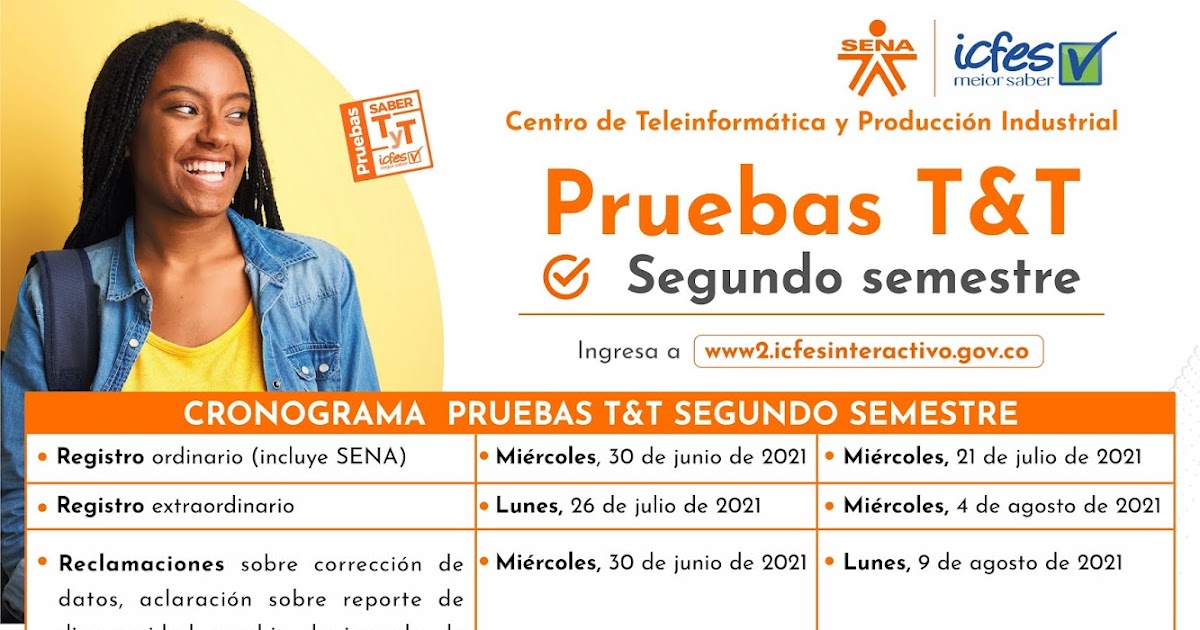 CENTRO TELEINFORMÁTICA Y PRODUCCIÓN INDUSTRIAL SENA REGIONAL CAUCA Cronograma de las pruebas