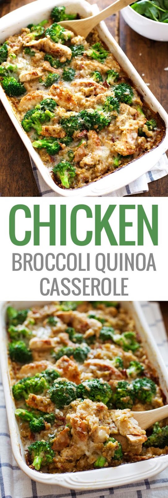 Creamy Chicken Quinoa and Broccoli Casserole - PodPoint