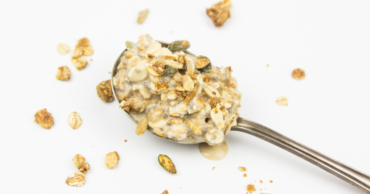 Overnight Peanut Butter Granola Oats