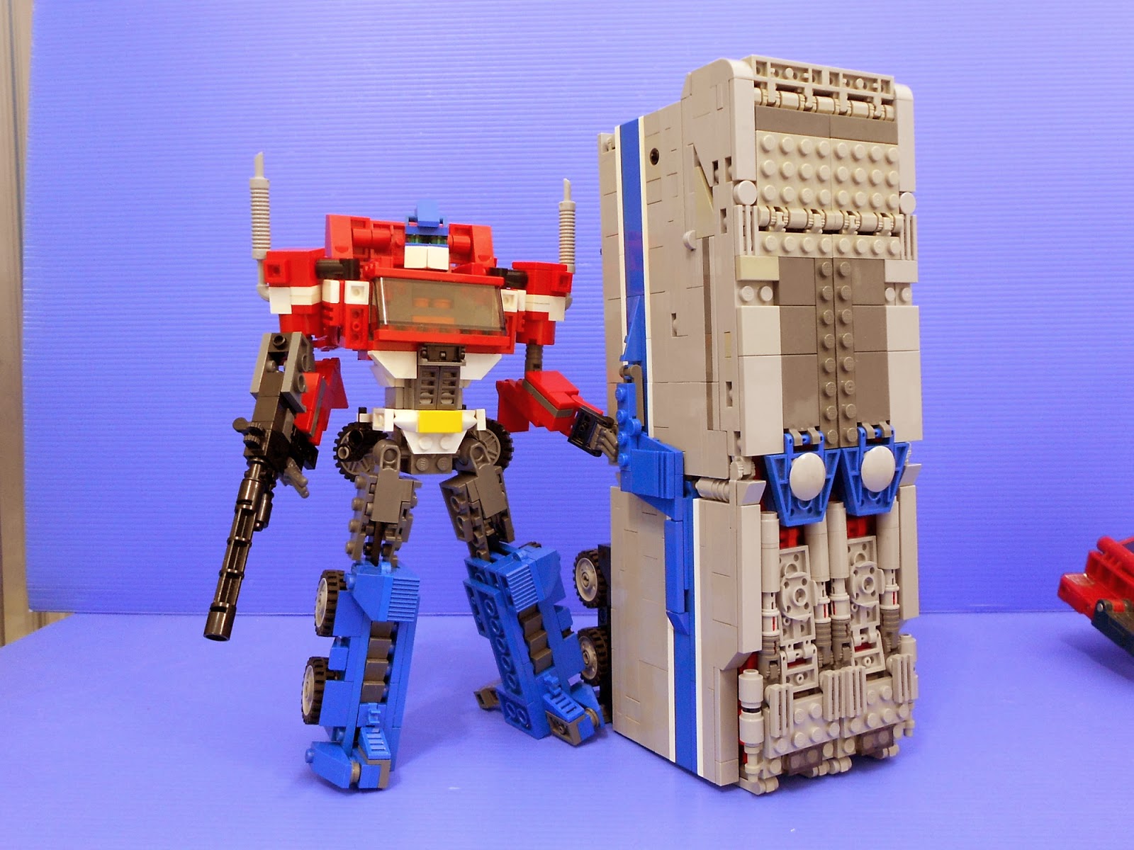 custom lego optimus prime