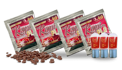 Travel Pack Kopi PLG & Gambir Emas Gel Percuma