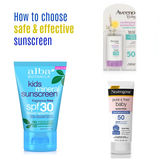 How to choose safe and effective sunscreen