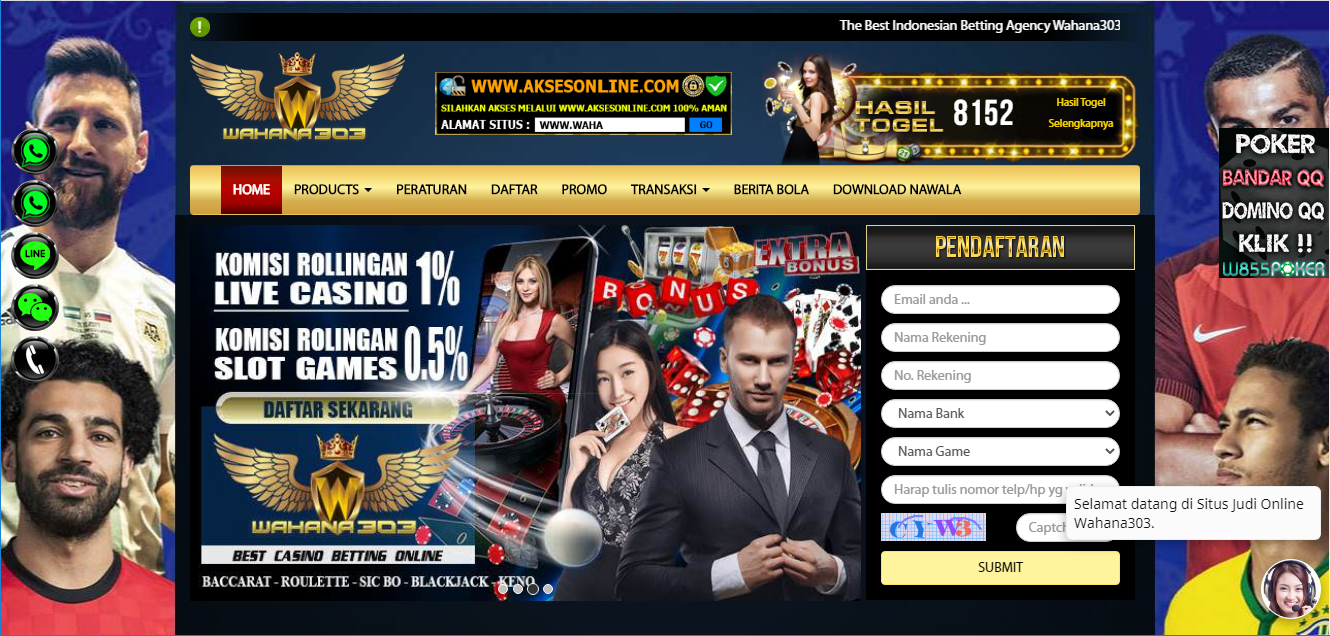 Link Alternatif Wahana303 Agen Bola Terpercaya