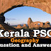 Kerala PSC Geography Question and Answers - 3