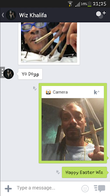 Kik Messenger Wiz Khalifa and Snoop Dogg