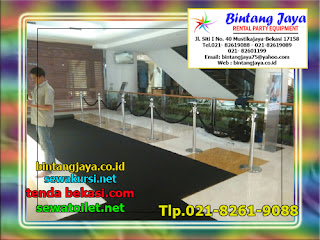 rental tiang antrian