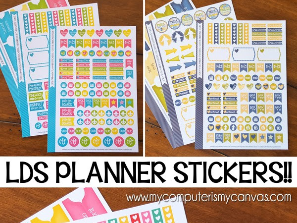 {NEW!!} LDS Planner Stickers & a NEW ADVENTURE!!