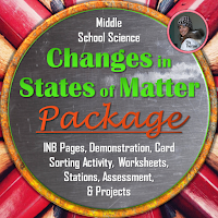  Changes in States of Matter Bundle