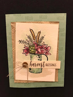 Stampin' Up! Country Home ~ 2018 Holiday Catalog Sneak Peek ~ Alaska Cruise Display Board