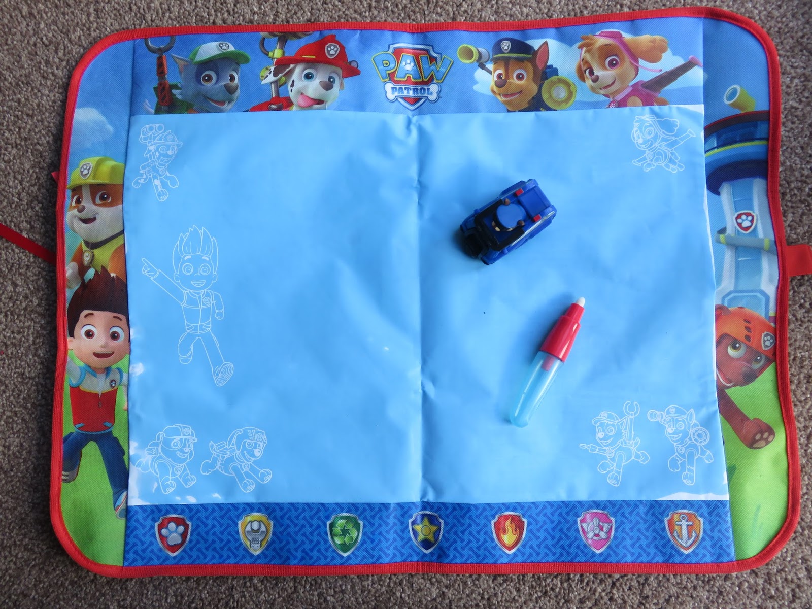 paw patrol aquadoodle mat