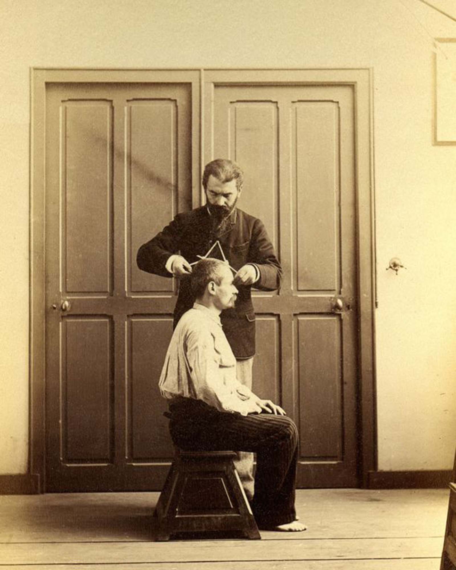 The Bertillon system that cataloged criminals by their physical measurements  1894 - 11