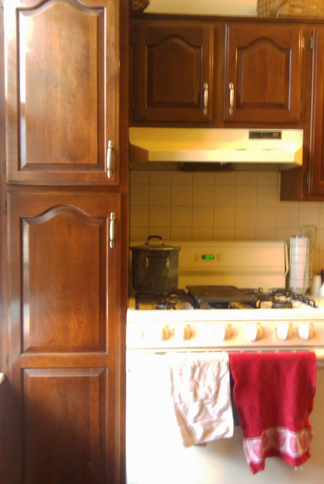 Goodwill Gone Glam Painting Kitchen Cabinets