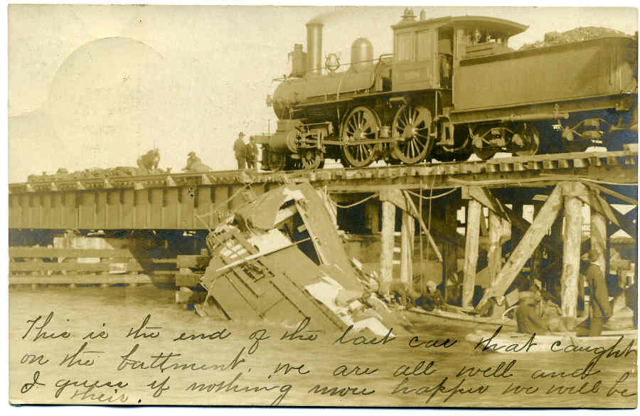 Product Line of Public Relation Wreck on Railroad the Pennsylvania, 1906