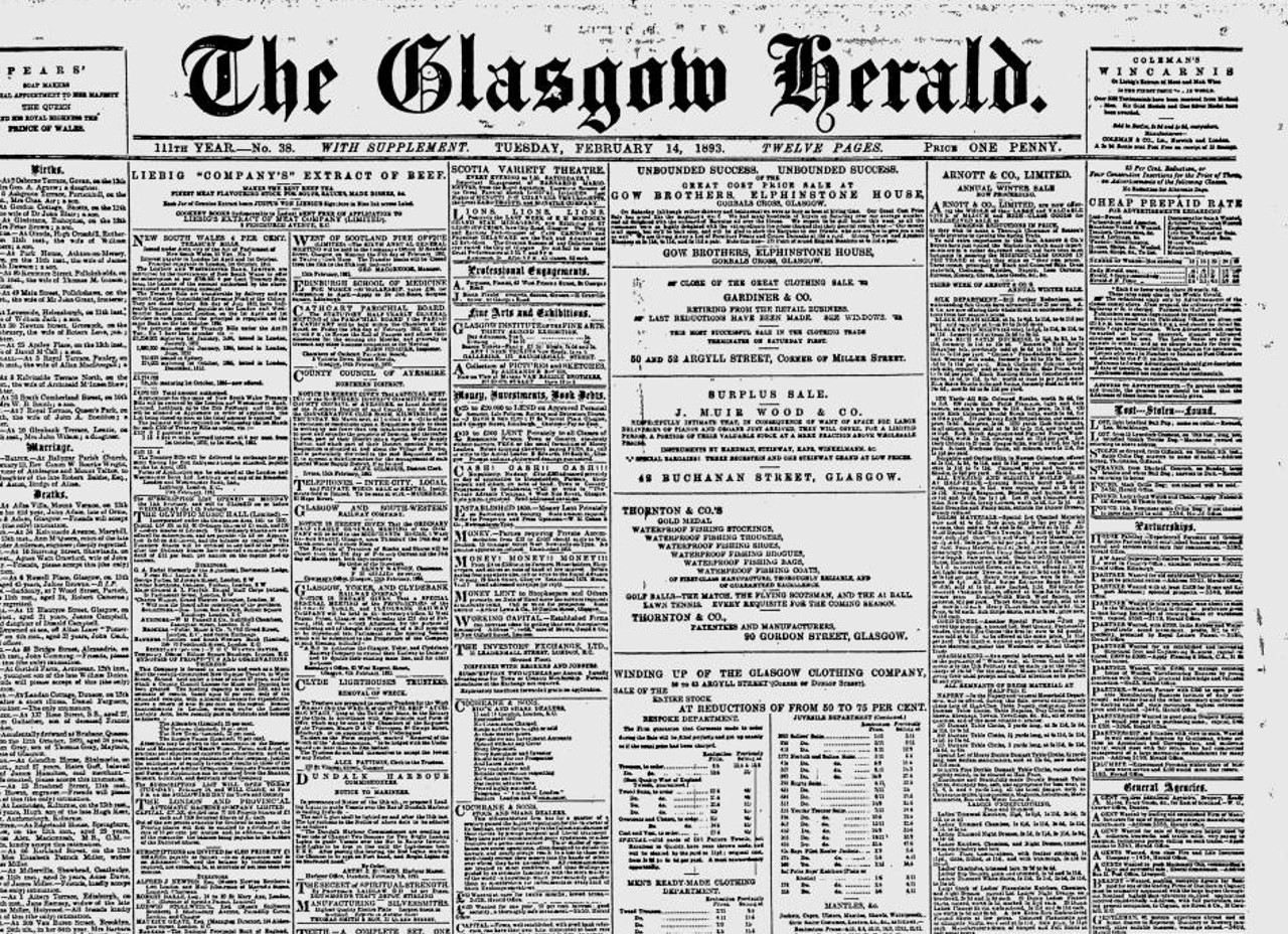 The Frugal Family Historian Read All About It!