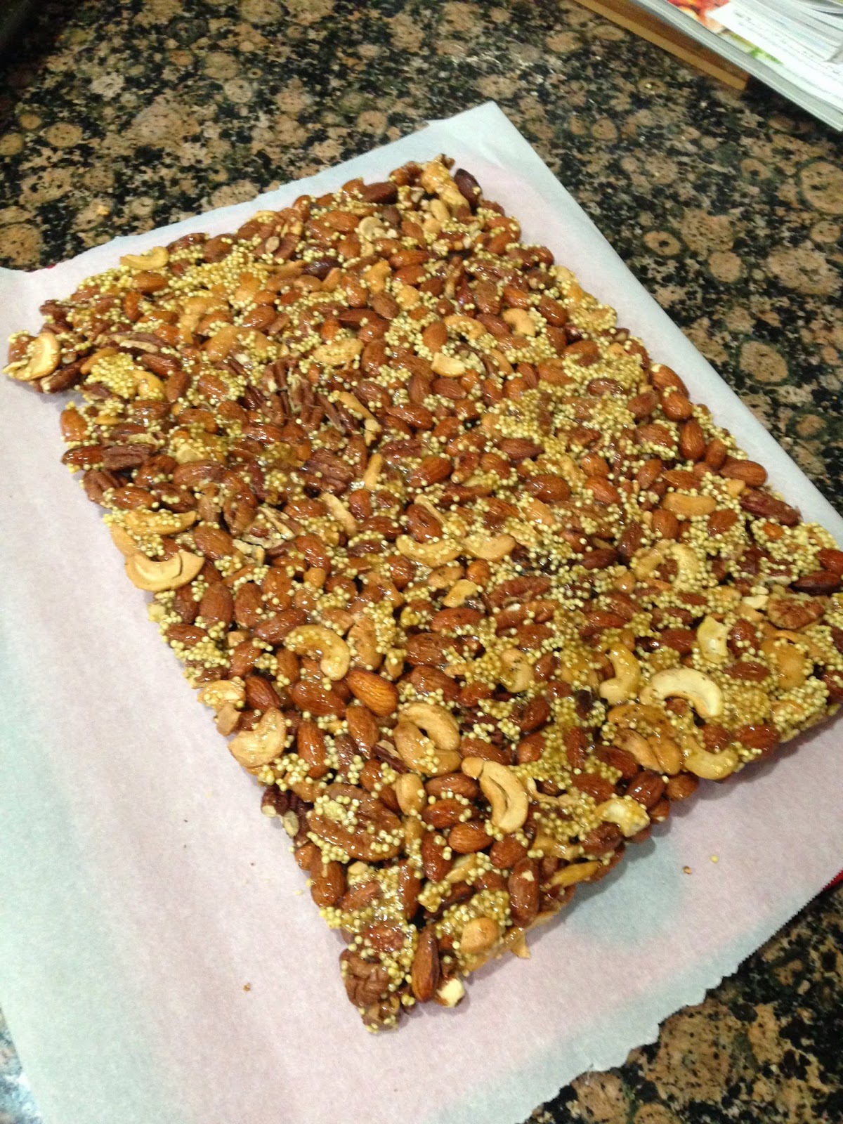 Keeping Up with the Chaos Dark Chocolate Nuts & Sea Salt KIND Bars Recipe