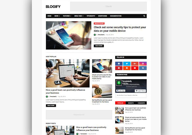 Blogify Blogger Template Responsive and Seo Optimized Blogify Blogger Template, Best Blogger Template, Seo Optimized Blogger Theme, Ad Ready Blogger Theme, Free Blogger Template, Templateify, Blogify Theme