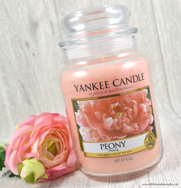 [Living] Yankee Candle Peony & Moonlight