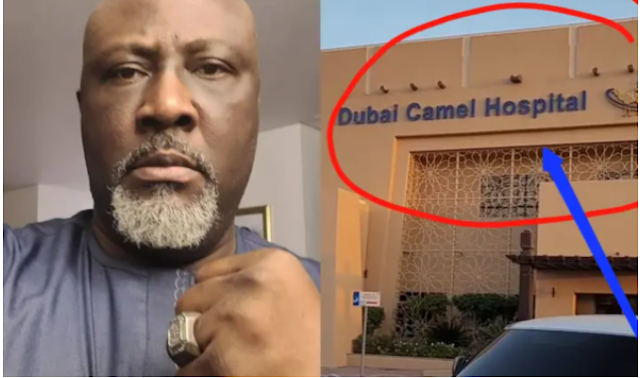 Senator Dino Melaye blasts Nigeria Government after coming across an Hospital in Dubai