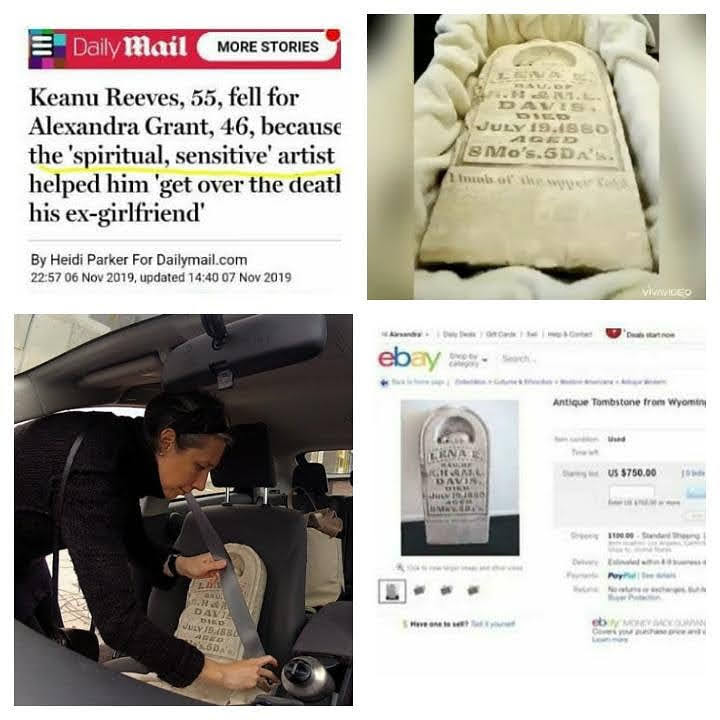 Criticism with a legitimate purpose Alexandra Grant and her Baby Tombstone