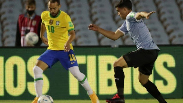 Seleção do Uruguai confirma sete casos de Covid-19 um dia após jogo contra o Brasil