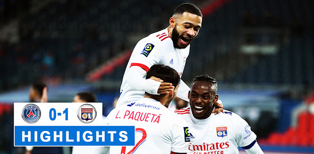 Paris Saint Germain vs Olympique Lyonnais – Highlights