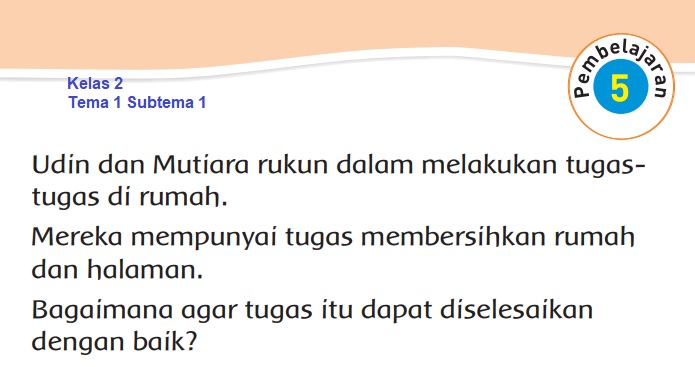Materi Dan Kunci Jawaban Tema 1 Kelas 2 Halaman 35 36 37 38 Buku Tematik Pembelajaran