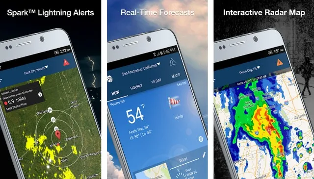 أفضل تطبيق طقس للاندرويد