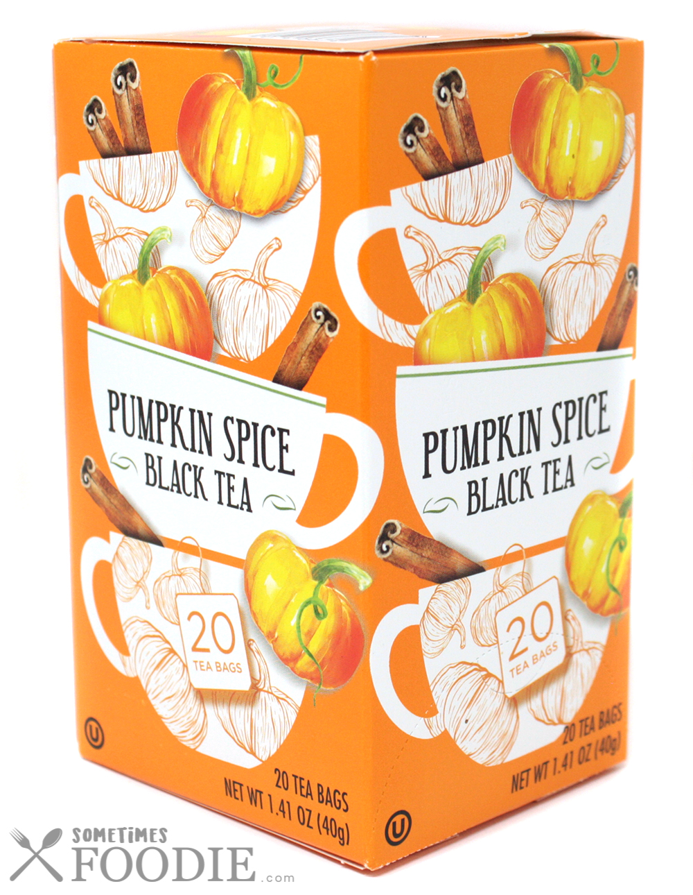 Sometimes Foodie Let's Get Cozy Lidl Pumpkin Spice Tea Review