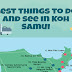 Koh Samui - 19 Things To Do and See #infographic