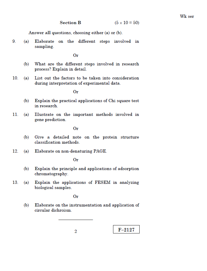 research methodology university question paper