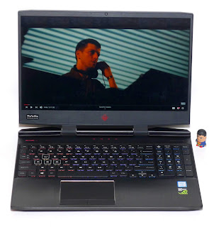 Laptop Gaming HP Omen 15-dc0037TX Core i7 Gen.8 Bekas