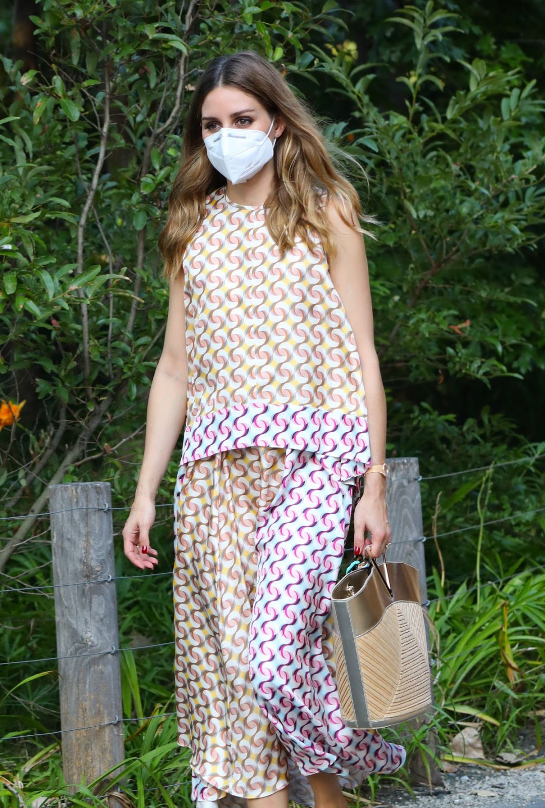 Olivia Palermo Clicked Outside in New York 11 Aug -2020