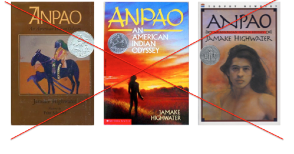 American Indians in Children's Literature (AICL) ANPAO by Jamake Highwater