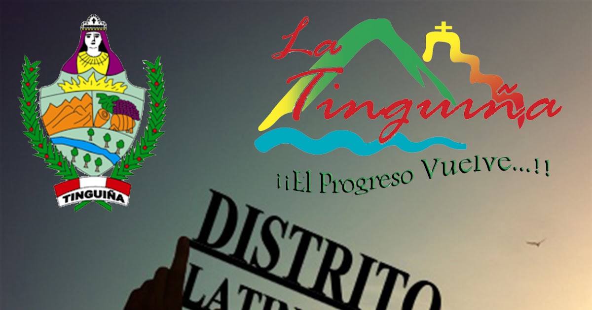 Municipalidad Distrital de La Tinguiña DISTRITO DE LA TINGUIÑA ICA