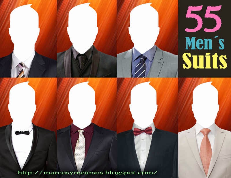 55 plantillas de tarjes formales para hombres y hacer fotomontajes gratis