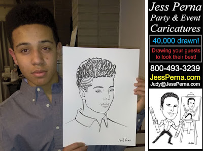 Las Vegas Caricaturist for Holiday Party Entertainment