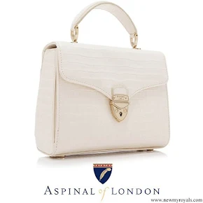 Kate Middleton carried Aspinal Of London Midi Mayfair Bag