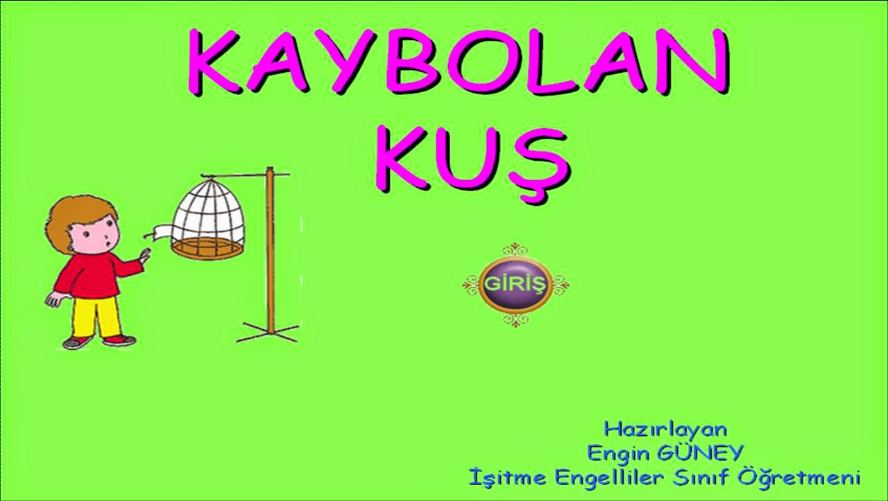 İŞİTME ENGELLİ ÖĞRENCİLER İÇİN MATERYAL ARŞİVİ