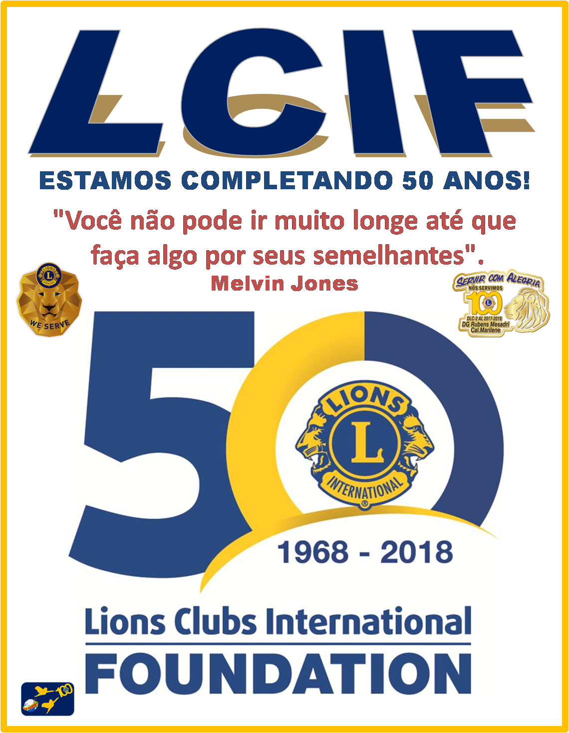 LCIF E OS PROJETOS DE AJUDA HUMANITÁRIA LCIF